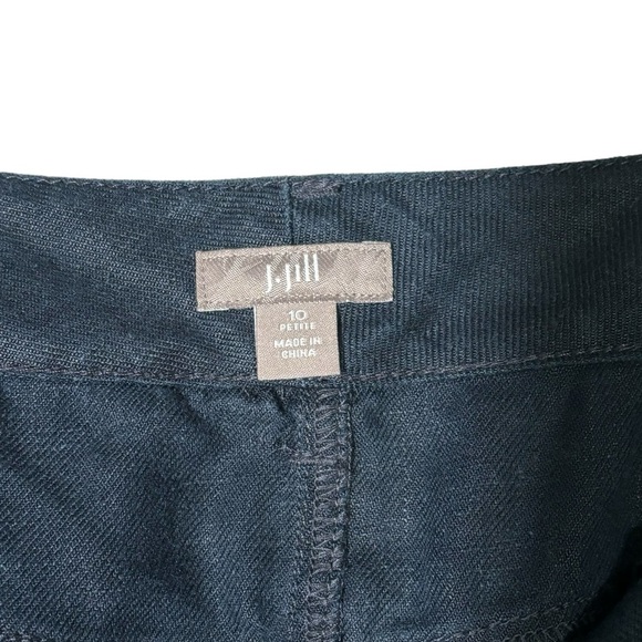 J.Jill 100% Linen Mini Skirt Casual Summer Women's Size 10 Petite - Picture 2 of 9